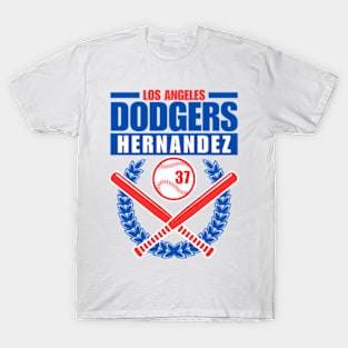 LA Dodgers Hernandez 37 Baseball T-Shirt